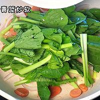 #刘畊宏女孩减脂饮食#火腿炒年糕的做法图解5