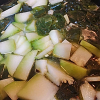 裙带菜冬瓜鲜虾豆腐汤的做法图解11