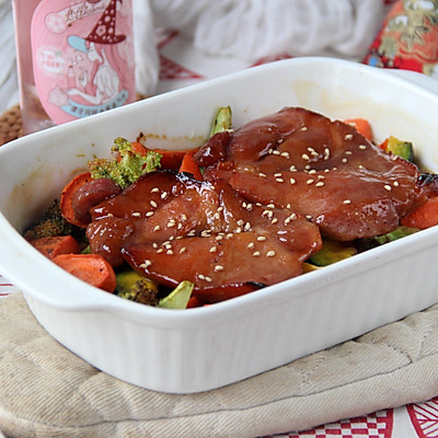 蜜汁叉烧烤梅肉