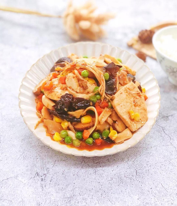 八珍豆腐的做法_菜谱_豆果美食