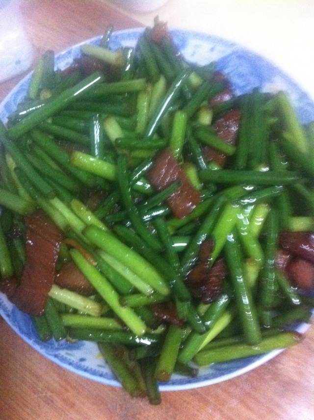 蒜薹炒腊肉