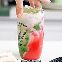 抹茶西瓜生椰的做法图解8