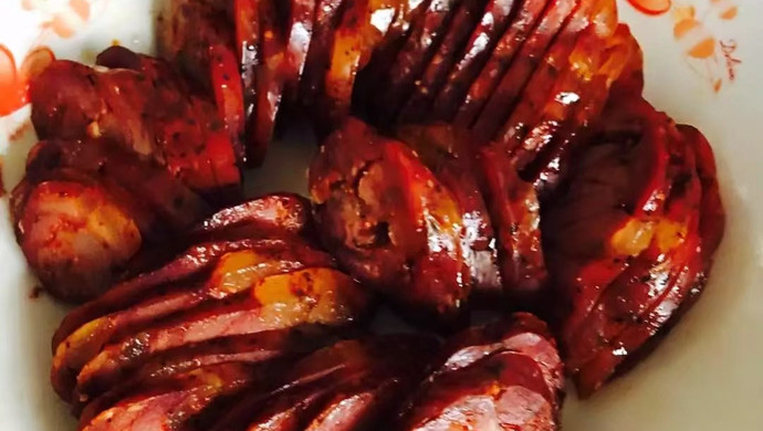 香得让人流口水的川味麻辣香肠