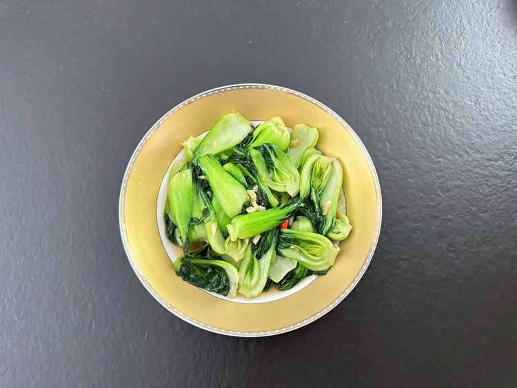 清炒上海青的做法
