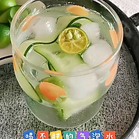 0糖0卡0脂0碳酸氢钠的解暑气泡水的做法图解6