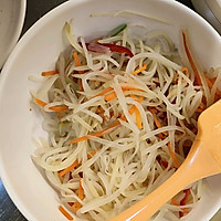 土豆丝卷饼的做法图解2