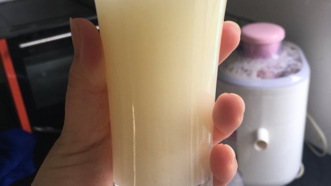 莲藕汁➕梨汁的做法