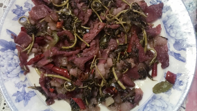 香椿炒火腿