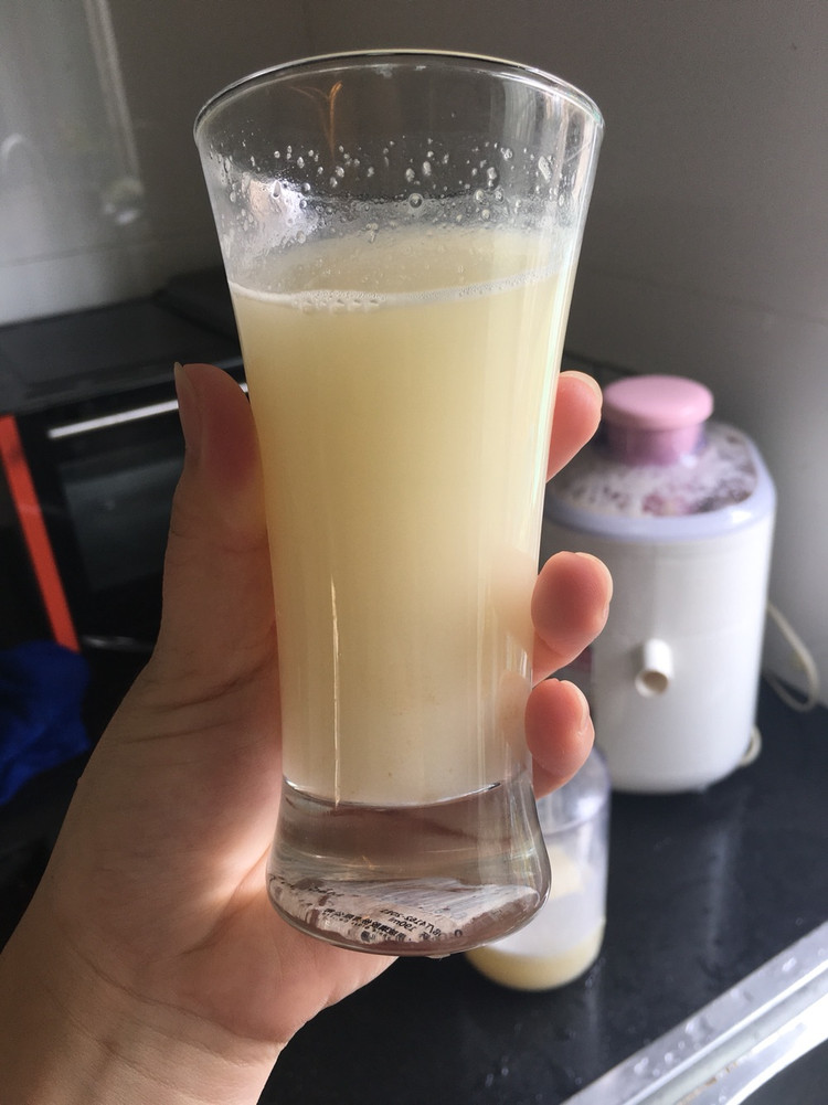 莲藕汁➕梨汁的做法