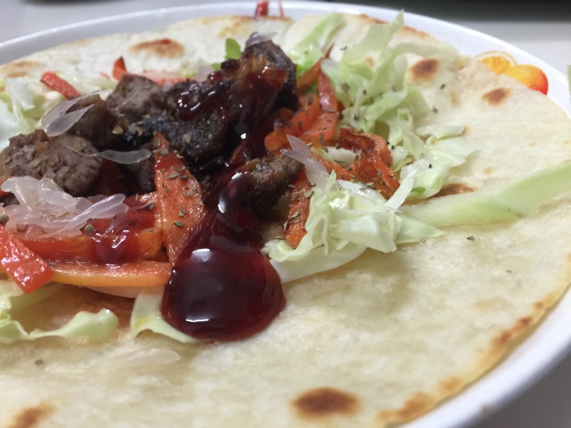 羊肉卷饼的做法图解4