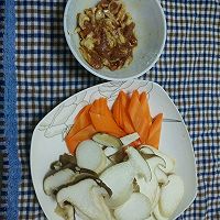 杏鲍菇炒肉的做法图解2