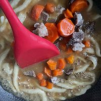 咖喱牛肉手工面的做法图解13