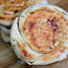 发面葱油饼