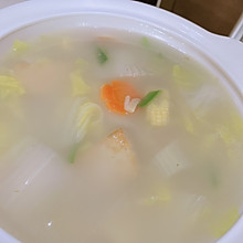 白菜豆腐汤