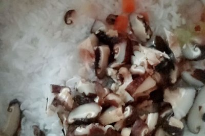 香菇胡萝卜鲜虾粥