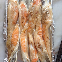 盐烤三文鱼腩的做法图解6