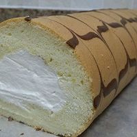 千叶纹蛋糕卷#东菱魔法云面包机#的做法图解15