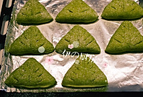 自制红豆奶酪馅低糖少油版抹茶软欧包#爱好组-高筋#的做法