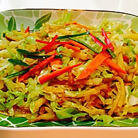 土豆条炒包菜丝的做法图解8