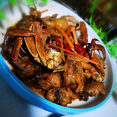 鸡煲蟹