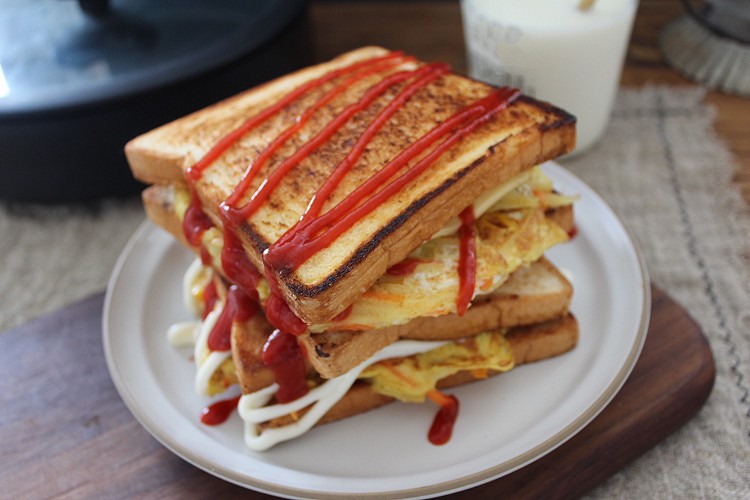 简单又好吃的toast吐司三明治的做法