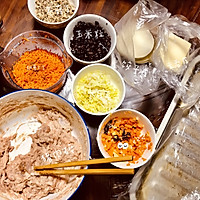 想吃炸云吞和汤馄饨～（附炸云吞、云吞肉馅、肉丸子的做法）的做法图解4