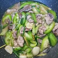 丝瓜炒肉丝的做法图解9