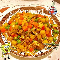 炒三丁的做法图解11