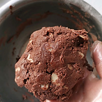 巧克力杏仁曲奇饼干的做法图解6