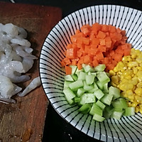 彩蔬虾仁#感恩节烹饪挑战赛#的做法图解1