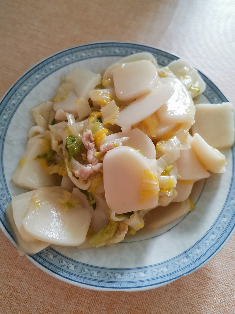上海炒年糕的做法