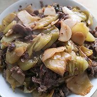 #健康炸味用多力#酸爽鲜嫩的潮汕酸菜炒牛肉的做法图解13