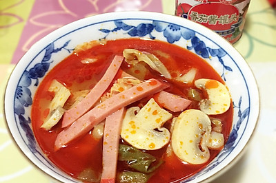 老上海西餐厅之意式罗宋汤