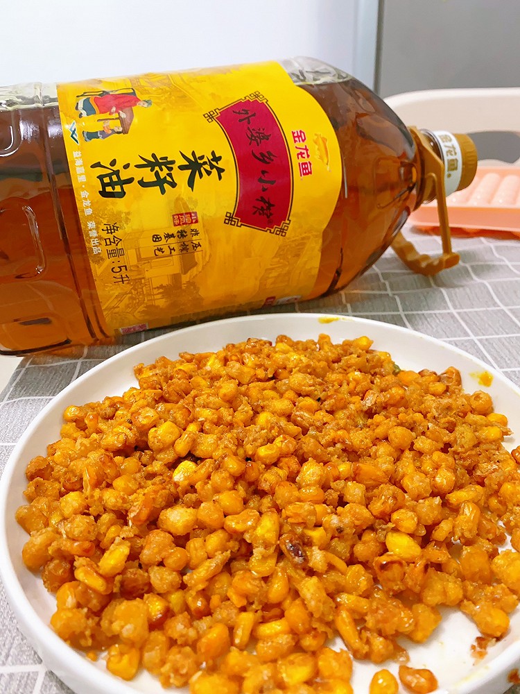 蛋黄玉米粒的做法