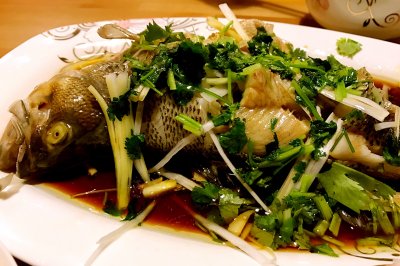 清蒸鲈鱼