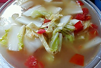 番茄白菜汤的做法