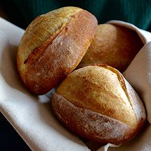 《割口发烧友的面包》—— 与基本配方配比相同的小法包（即发干酵母快手版6）