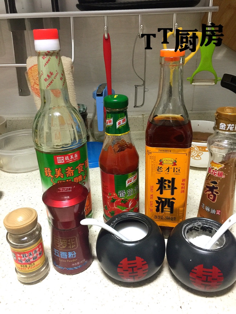 菊花鱼 （详细切鱼版）的做法图解1