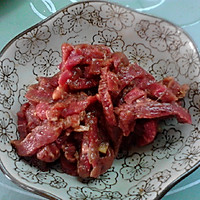 #东古家味美食# 牛肉炒方便面的做法图解5