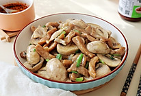 【蘑菇炒肉】#今天吃什么#的做法