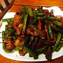 肉炒豆角