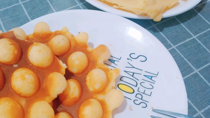 香葱火腿鸡蛋仔