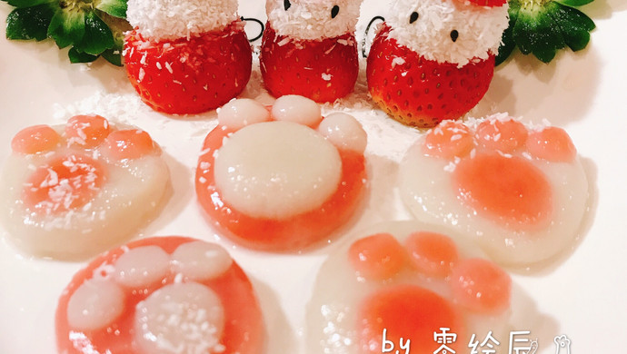 草莓圣诞老人&熊掌汤圆