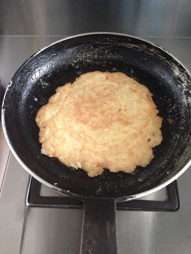 鸡蛋黄金煎饭的做法图解5