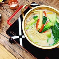 独家｜鲍鱼鲜虾菌菇面的做法图解6