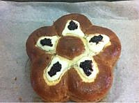 玫瑰奶酪花包#东菱魔法云面包机#的做法图解16