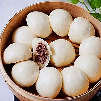 自制绵香豆沙包的做法图解14