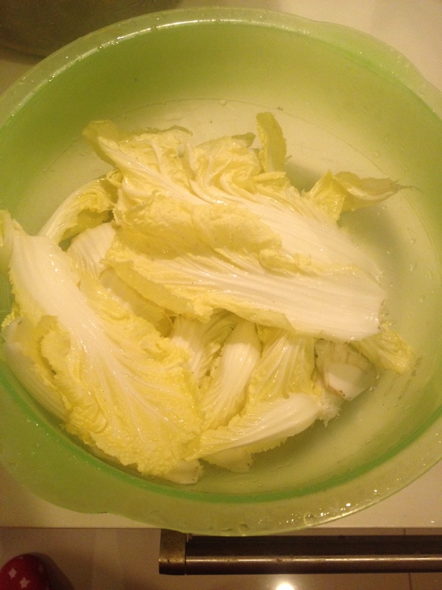 豆浆白菜的做法图解2