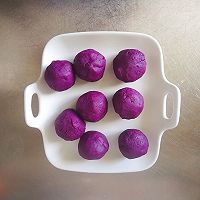紫薯夹心小面包的做法图解4
