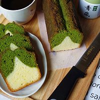 抹茶香草磅蛋糕 白菜磅的做法图解17